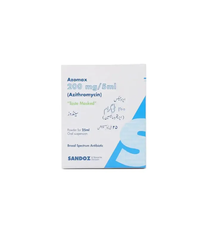Azomax 25ml Suspension 200mg/5ml